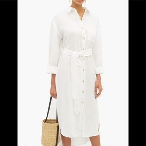Mara Hoffman “Sylvia” coverup shirt dress (M)